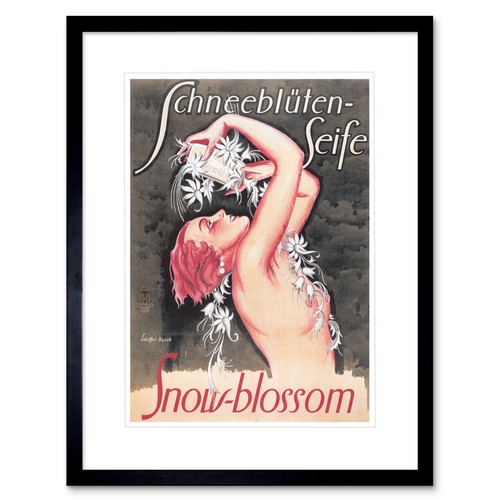 Vintage snow blossom soap - snow,