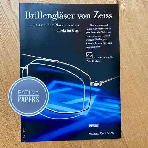 1990 brillengläser von zeiss - von,