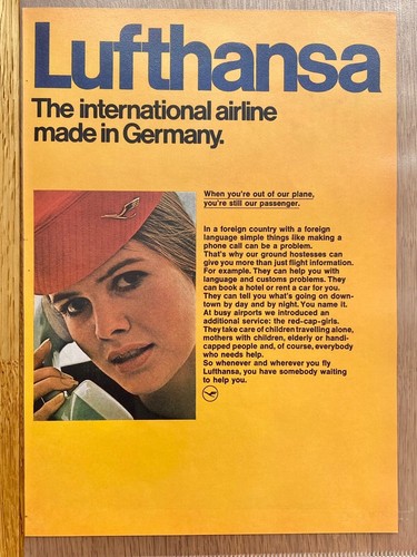 1970 lufthansa international - 1970,