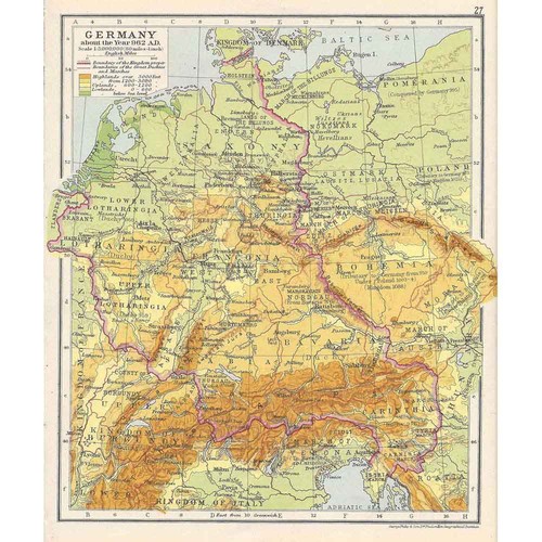 Deutschland jahr 962 n - im,