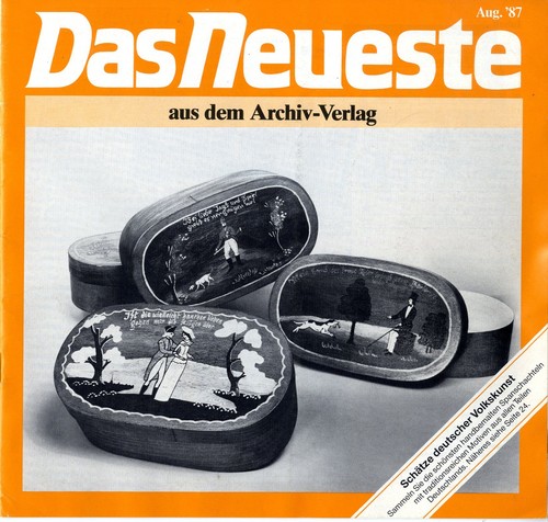 Historische spanschachteln - historische,