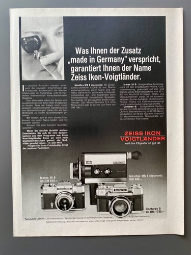 1968 zeiss ikon voigtländer - 1968,
