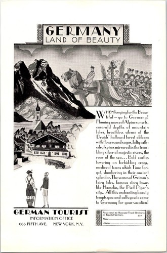Print 1929 germany - germany, land