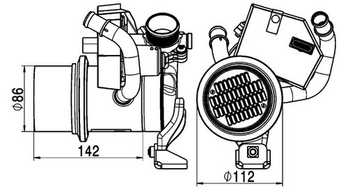 Mahle 000p kühler - mahle,